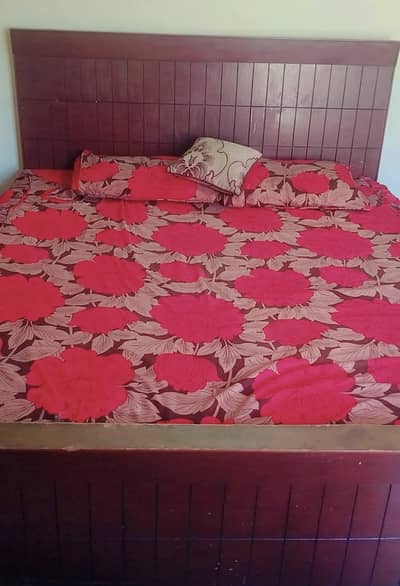 King size double bed Available with Molty  foam Mattress