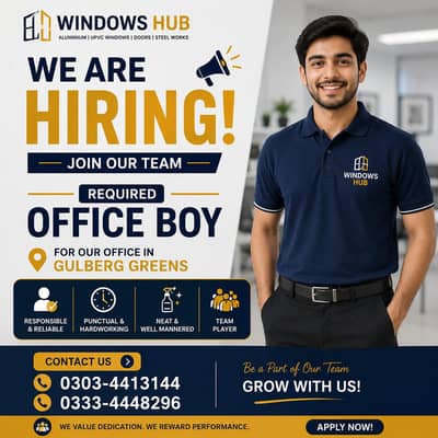 Hiring For Office Boy
