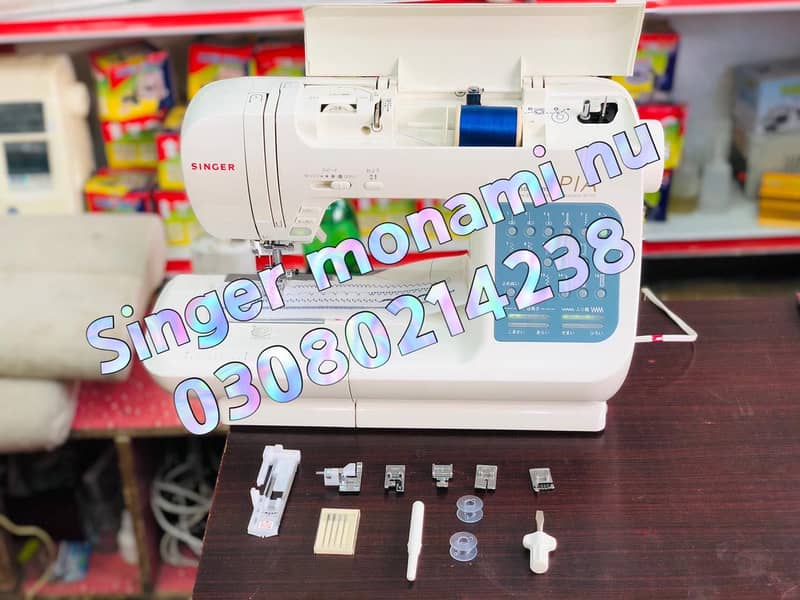 Computer sewing machines 12
