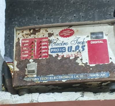 Ups Pakistani Desi 1000 watt plus Battery 180 amp