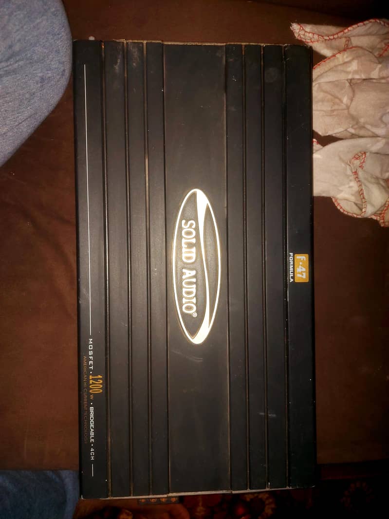 Solid Audio Amplifier 1