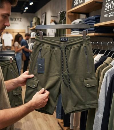 export quality cargo shorts 4 pockets