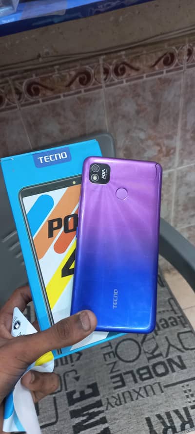 Tecno Pop 4 with box