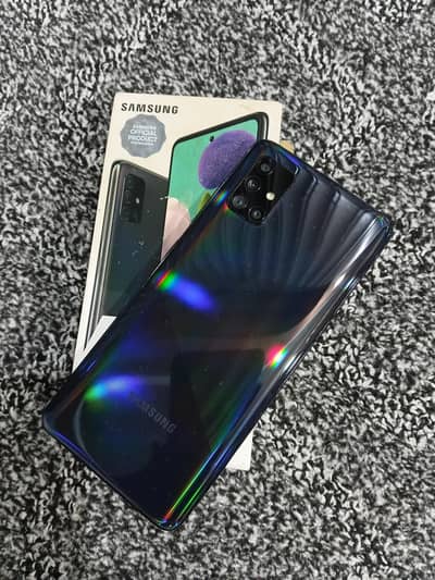 Samsung Mobile A51 6/128 pannel change with box