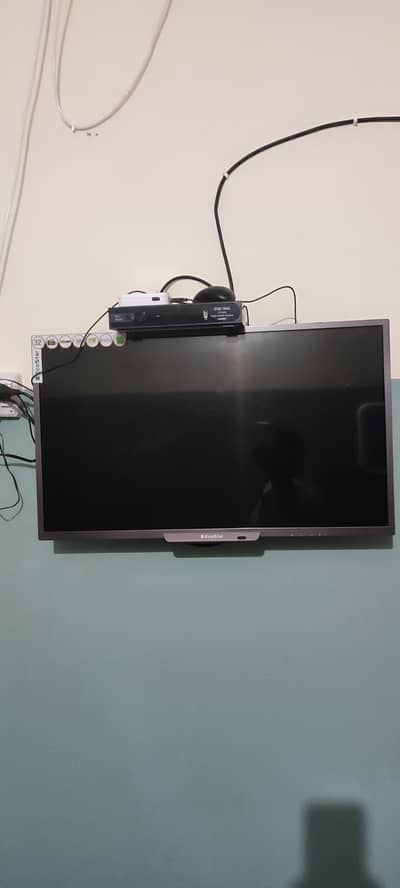 Dish with reciver and lnb