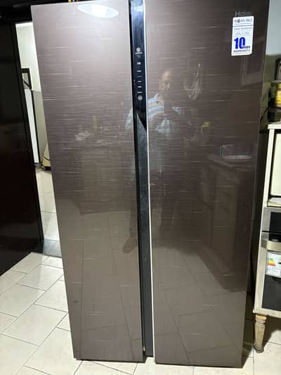 Haier double door side by side