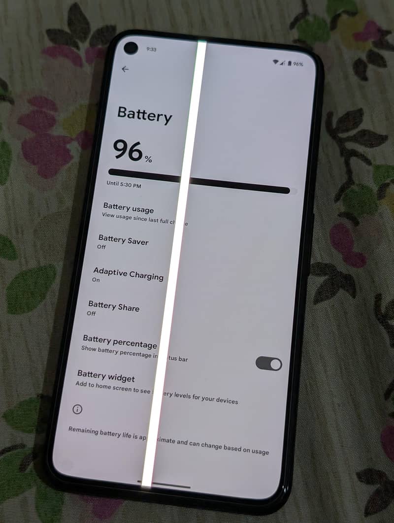 Google Pixel 5 6