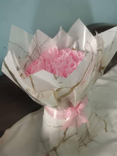 ribbon bouquet