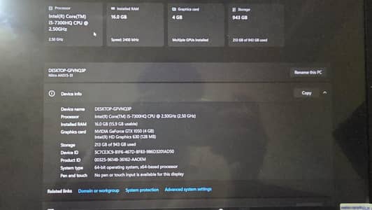 acer laptop, urgently required to sale due to oersonal family reasons