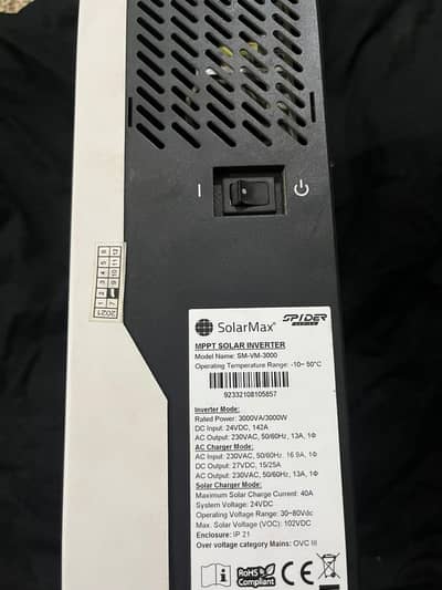 Solarmax Spider Series 3KV
