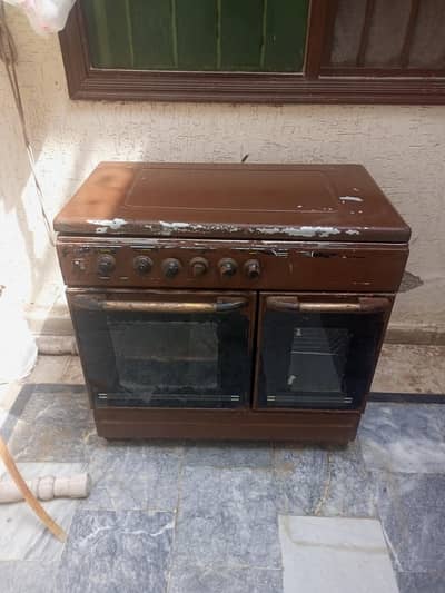 Stainless steel Cooking range