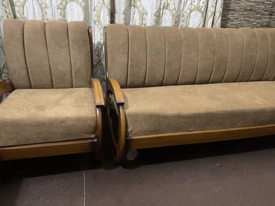 Premium talii wood sofa set(5 seater)