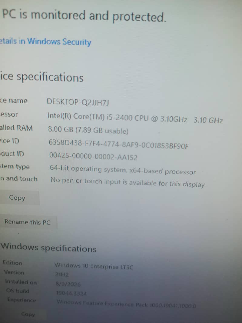Dell Tower PC 0