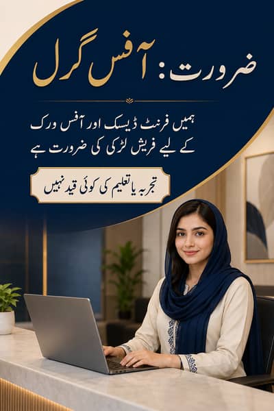 Hiring front desk girl