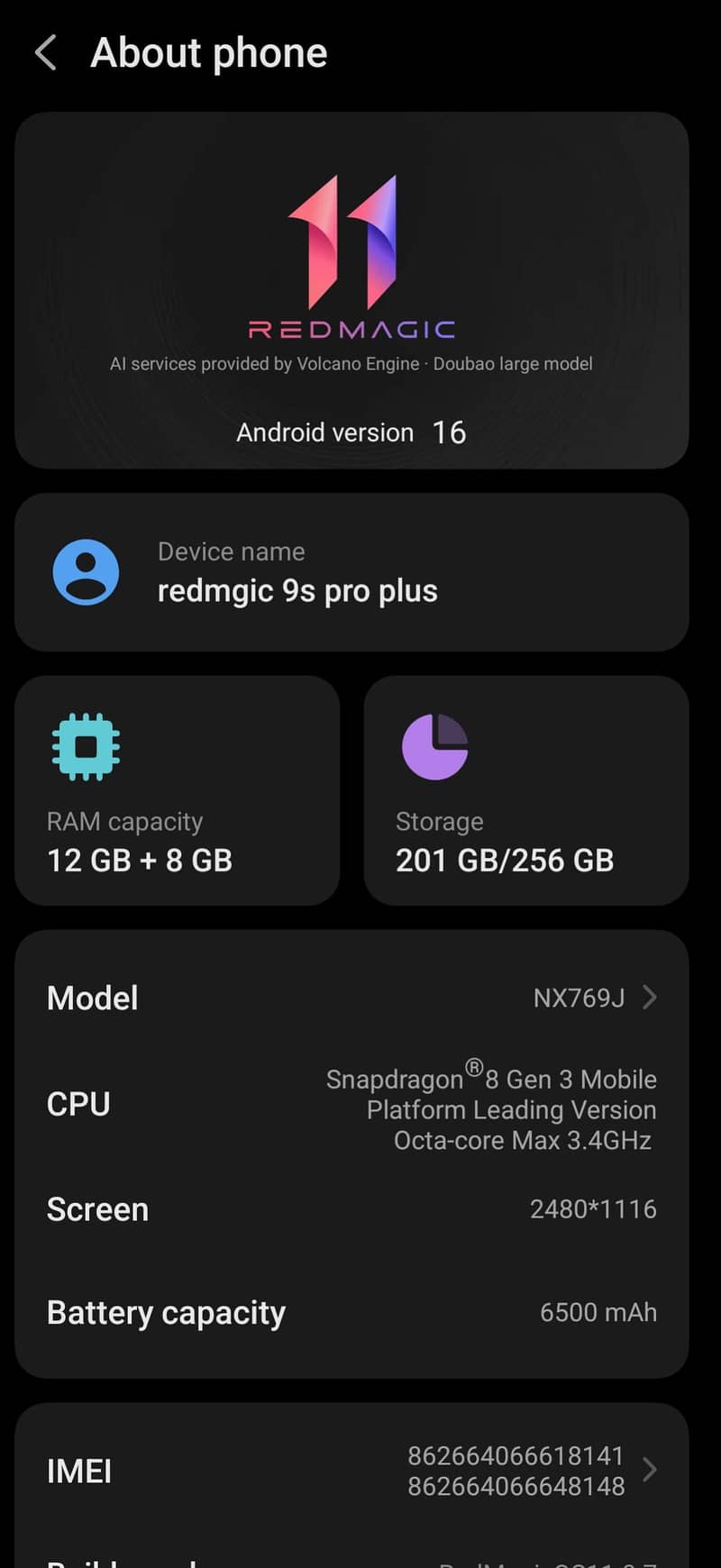 Redmagic 9s pro plus 1