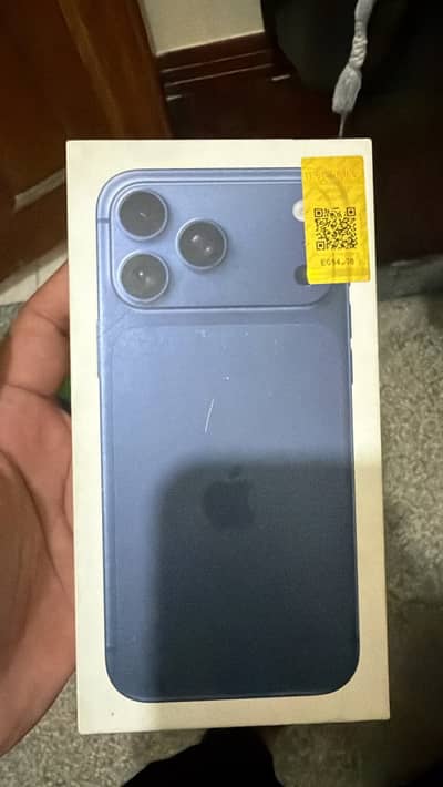 Iphone 17 pro max 512gb PTA approved