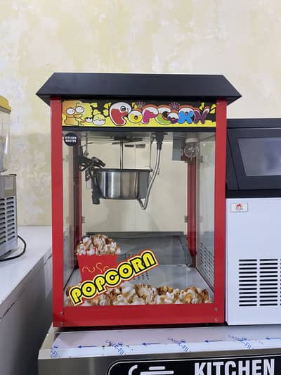 Popcorn machine Cotton candy machine Ice cube maker Panini grill