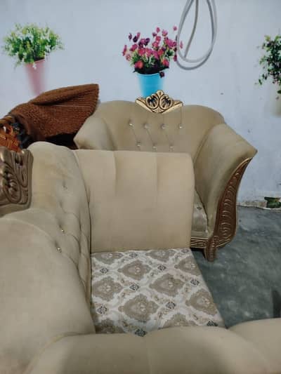sofa set with cover's