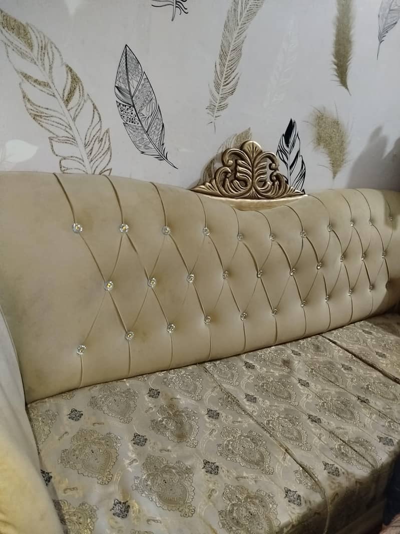 sofa set with cover's 4