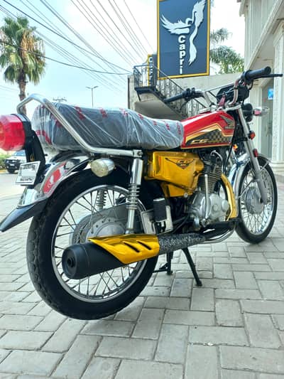 Bike HONDA CG125s 2024 Self Gold Edition