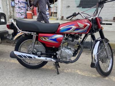 Honda CG 125 2022 Model | Islamabad Number |