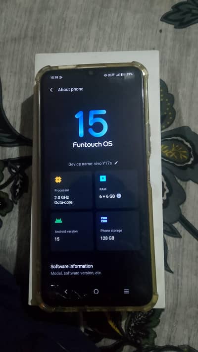 Vivo Y17s 128 GB 6 plus 6