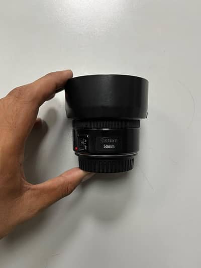 Canon EF 50mm f/1.8 STM Lens – Excellent Condition