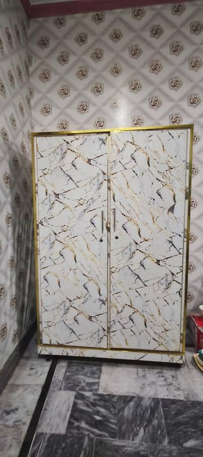 A golden wardrobe