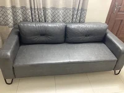 4 seater sofa with 2 cushions