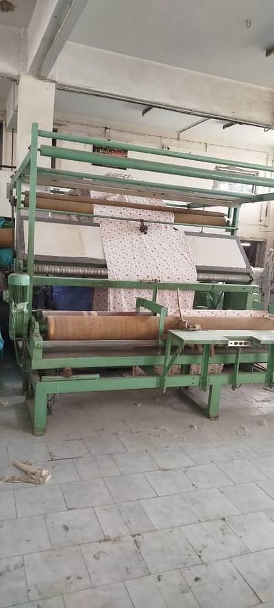 fabric rolling machine