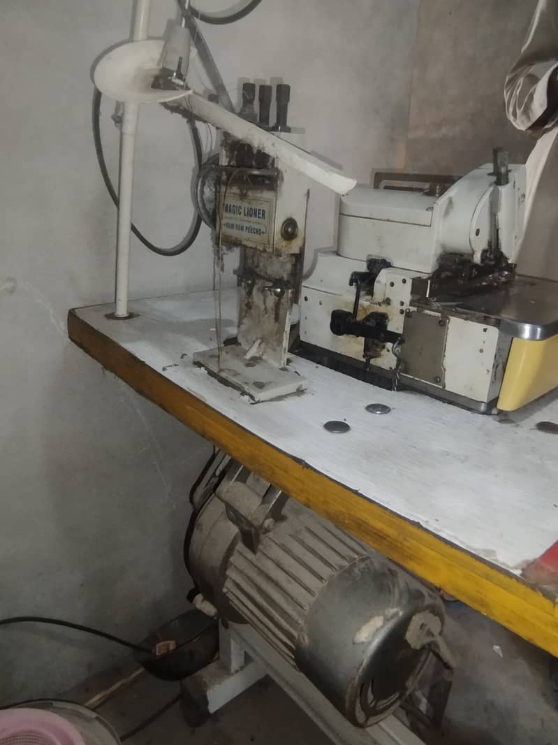 Overlock Machine Working Condition 1