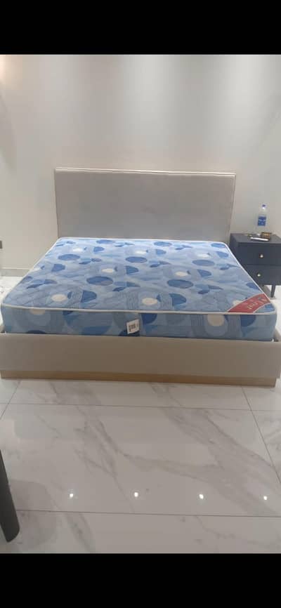 King size bed with master spring mattress only 2 month used