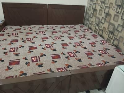 2 single beds good condition with mattress