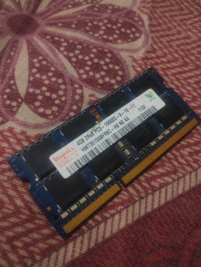 laptop RAM, DDR3.