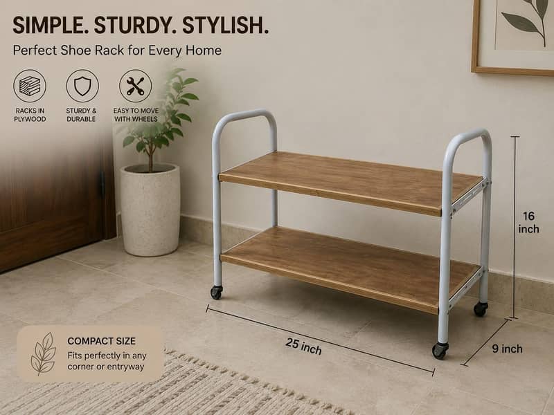 shoes rack wheels 1