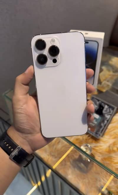Apple iPhone 14 Pro duals PTA approved 92% Battery 128Gb with box