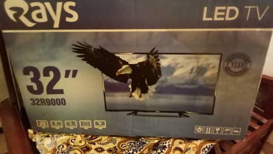 Rays led tv 32 Inches Fully new