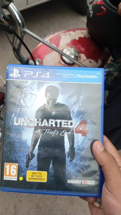PS4 Uncharacted Slightly Used