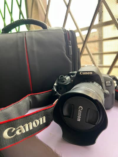Canon EOS 700D + 18-55mm + 50mm f/1.8 STM - With Box Full Kit