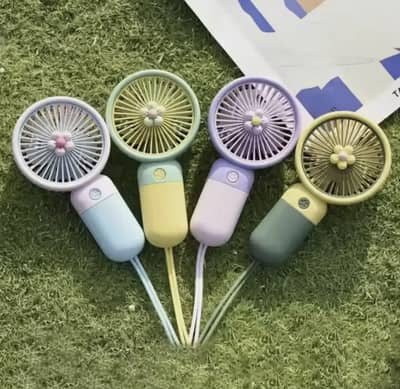 Hand fan multi colour
