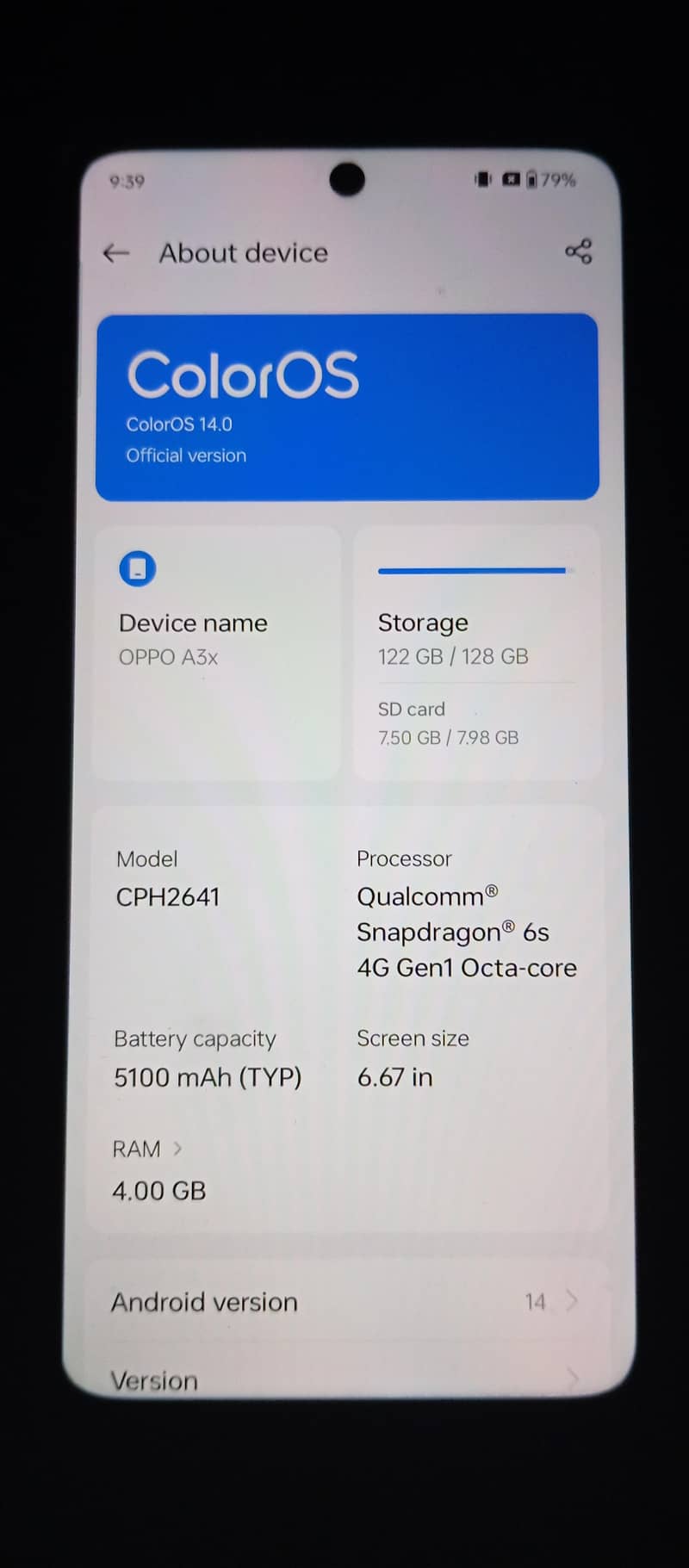 OPPO A3x 5