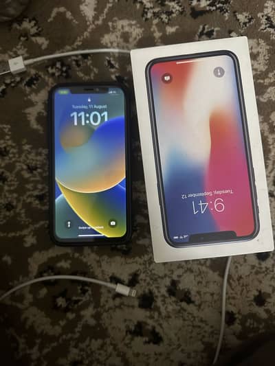 iPhone X PTA approved with original box