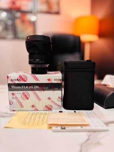 Sigma 35mm f1.4 DG DN Art Sony Mount