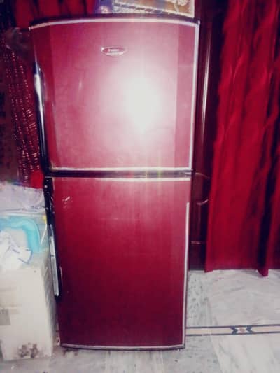 Haier 14CFT Maroon Refrigerator for sale