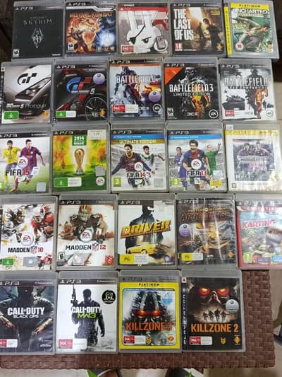 PS3 video game CDs