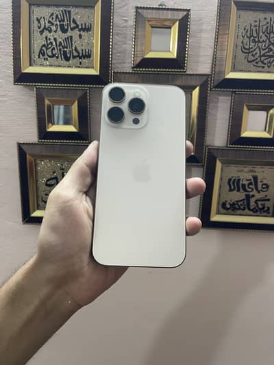 Apple iPhone 16 Pro Max PTA Approved HK model