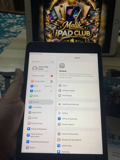 iPad mini 5 with keyboard and mouse
