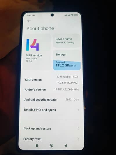 Xiaomi Redmi K40 Gaming Rs:41999