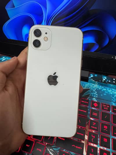 iPhone 11 128GB White - Non-PTA (4 Months SIM Working) | Clean Piece