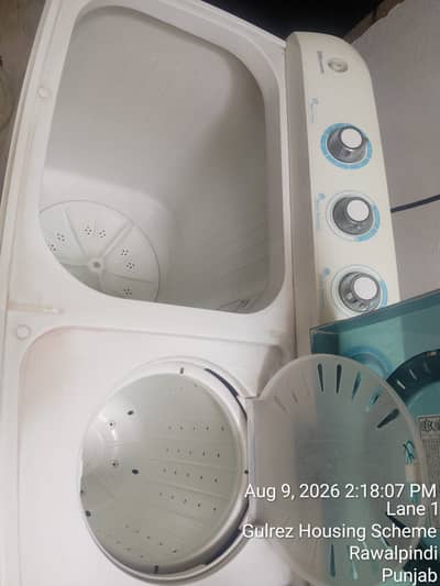 Used washing and dryer machine is available for sale